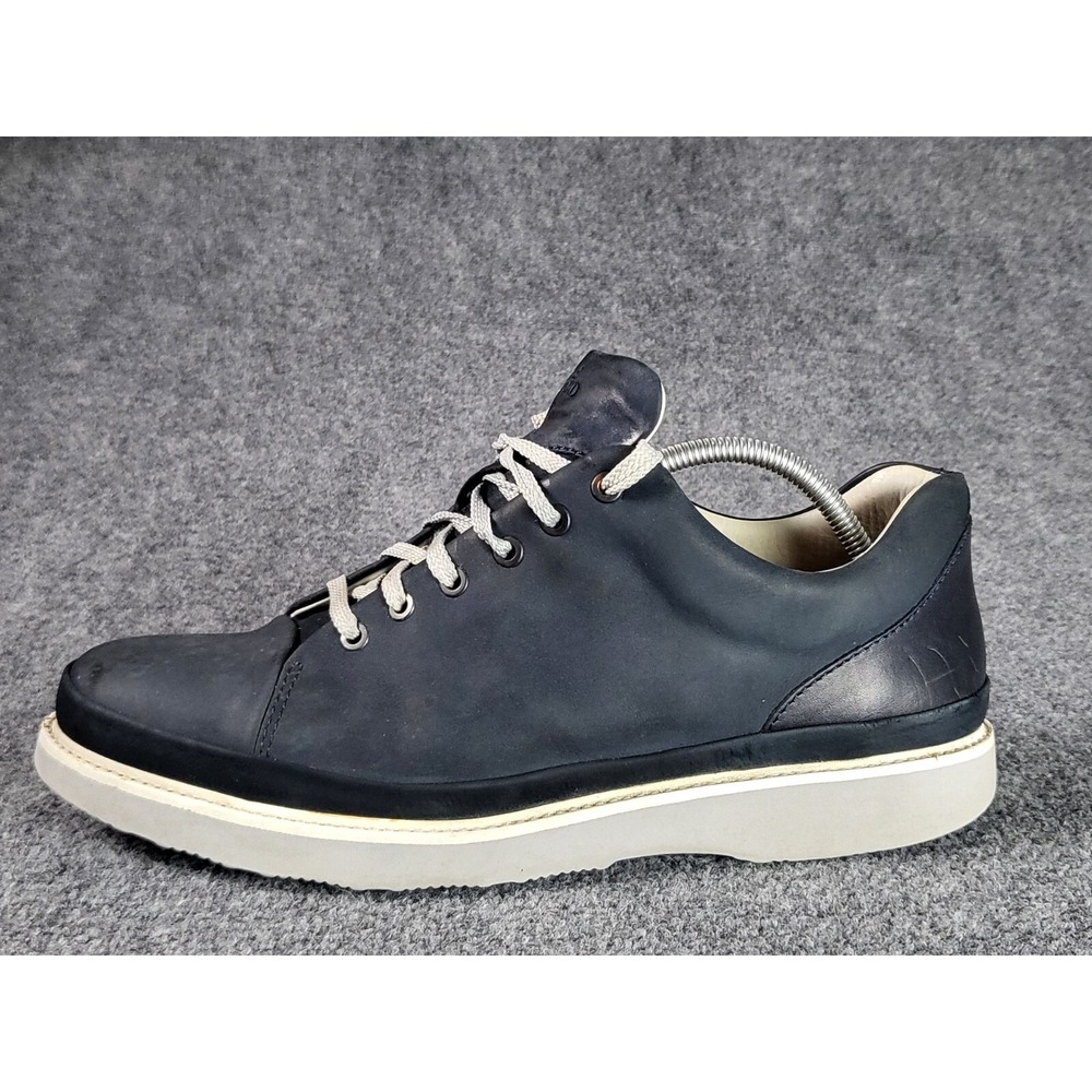 Samuel Hubbard Fast Sneakers Mens Sz 12 Navy Nubuck Leather Vibram Walking Shoes